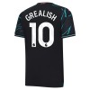 Oficiální Fotbalový Dres Manchester City Grealish 10 Třetí 2023-24 pro Děti